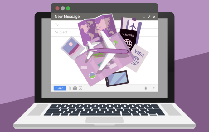 6 plantillas de email para el sector viajes y turismo
